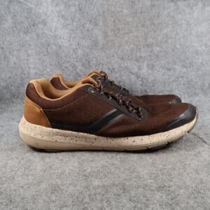 George Shoes Mens 9 Casual Sneakers Lifestyle Comfort Active Brown Lace Up Walk